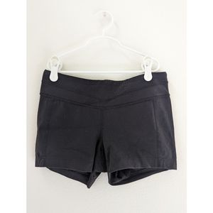 Lucy Women's Athletic Black Spandex Short (S)